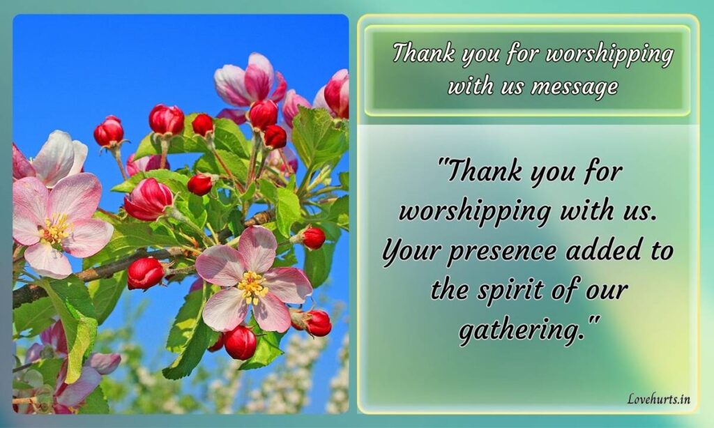 Christian thank you messages: