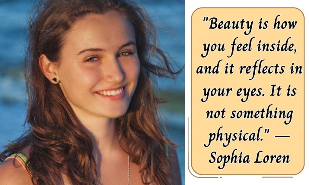 Short Quotes on the Beauty of Girl